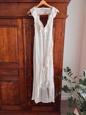 Majorelle Run Wild Dress Floral Eyelet REVOLVE
